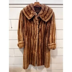 Vintage Mink Women's Fur Coat Korsnar Stockholm
